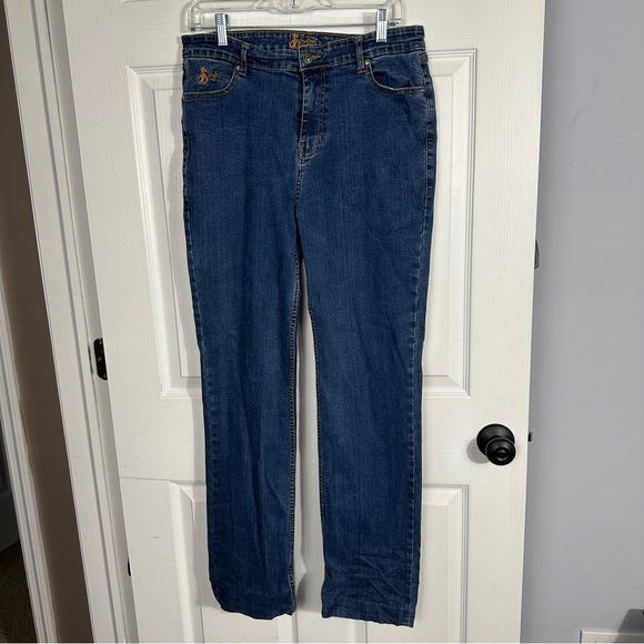 Huntress Riding Apparel jeans, no size tag, denim, equestrian, horses - Picture 1 of 9